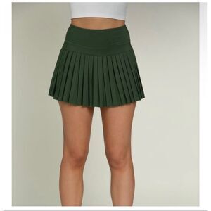 Goldhinge size XL Dark green tennis skirt